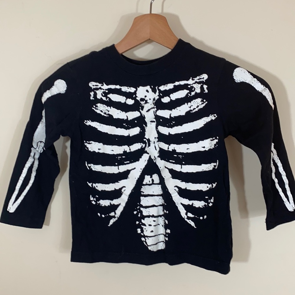 Glow In The Dark Skelaton T-shirt
